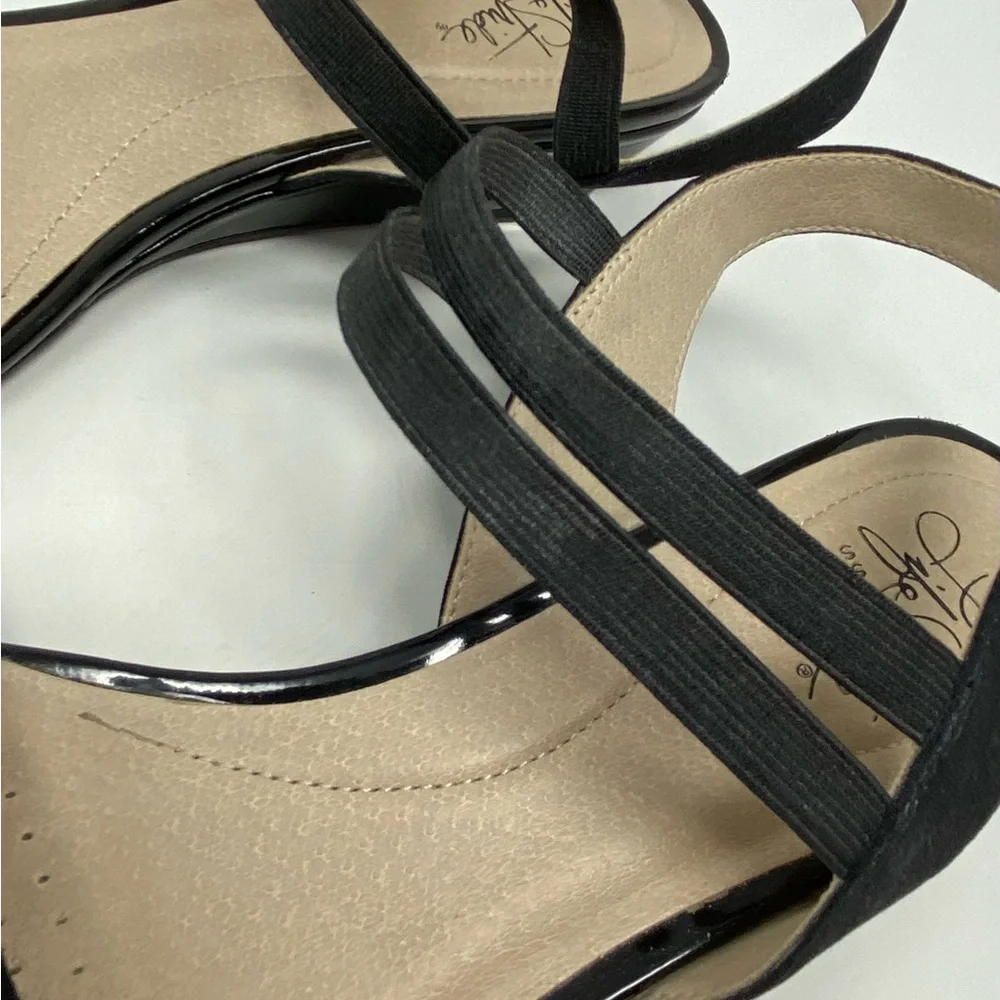 Elegant Black Women's Sandals Size 9.5